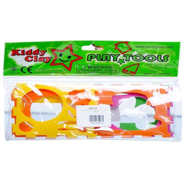 Bộ Khuôn Nặn 6 Món Kiddy Clay MO6