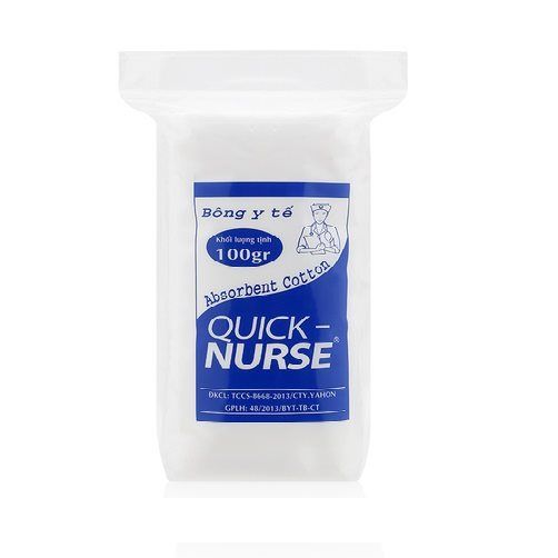 Bông Y Tế Quick Nurse 100gr