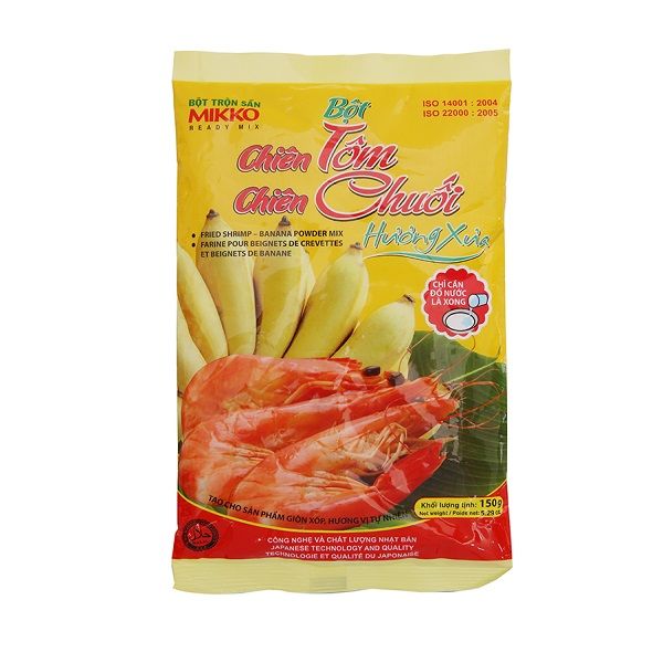 Bột Chiên Tôm Chiên Chuối Mikko (150g)