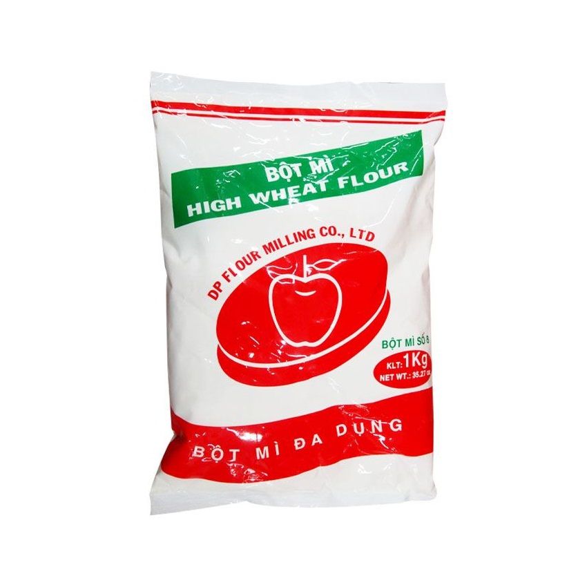 Bột Mì Đa Dụng High Wheat Flour Trái Táo - Gói 1kg