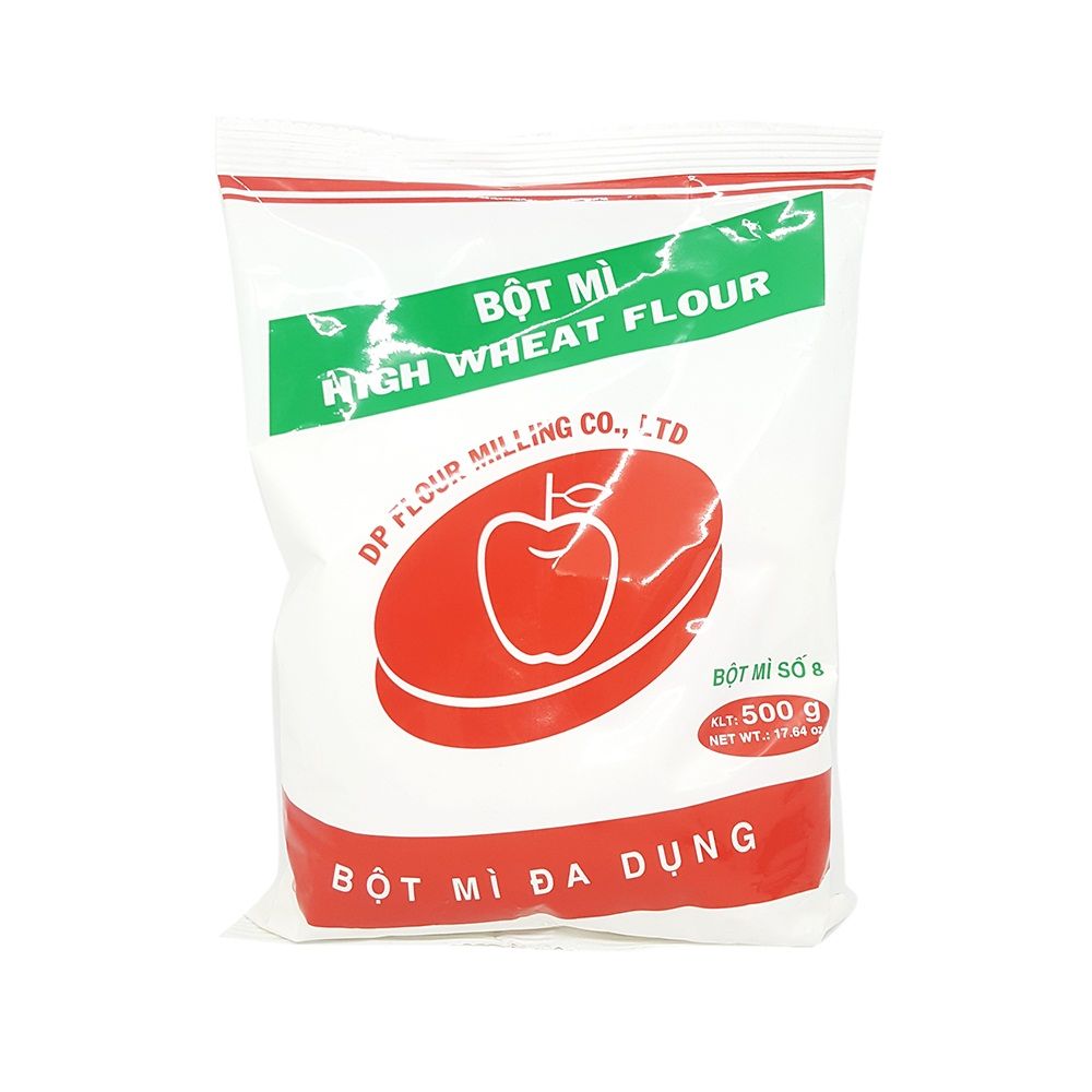 Bột Mì Đa Dụng High Wheat Flour Trái Táo - Gói 500g