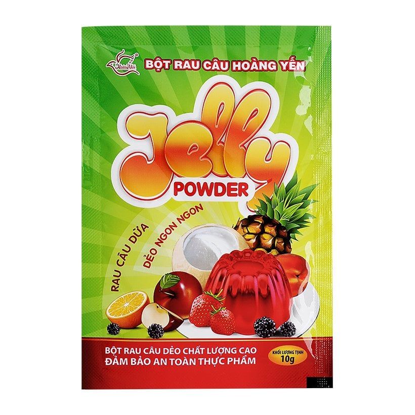 Bột Rau Câu Dẻo Hoàng Yến - Gói 10g