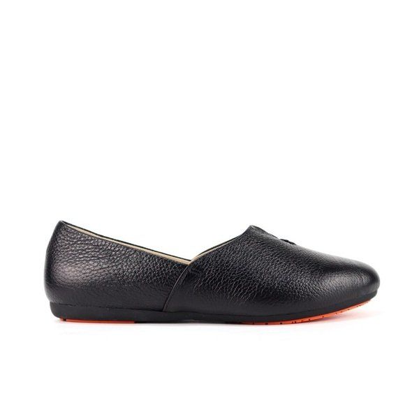 Giày Búp Bê Da Màu Đen Misho Cillie 1036 (Store 5703)