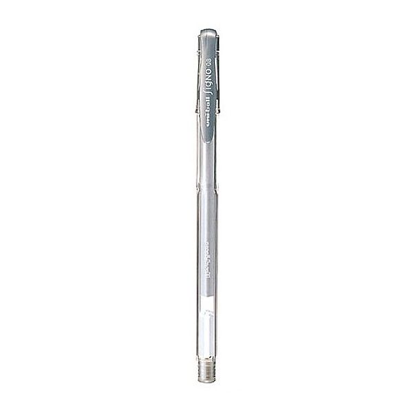 Bút Lông Kim Signo Fine (0.8) UM-100 - Nhũ Bạc