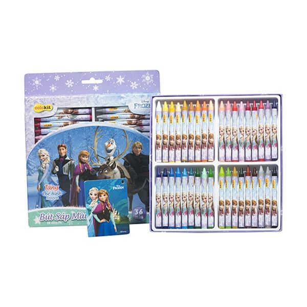Bút Sáp Màu Thiên Long Colorkit 36 Màu CR-C033/FR