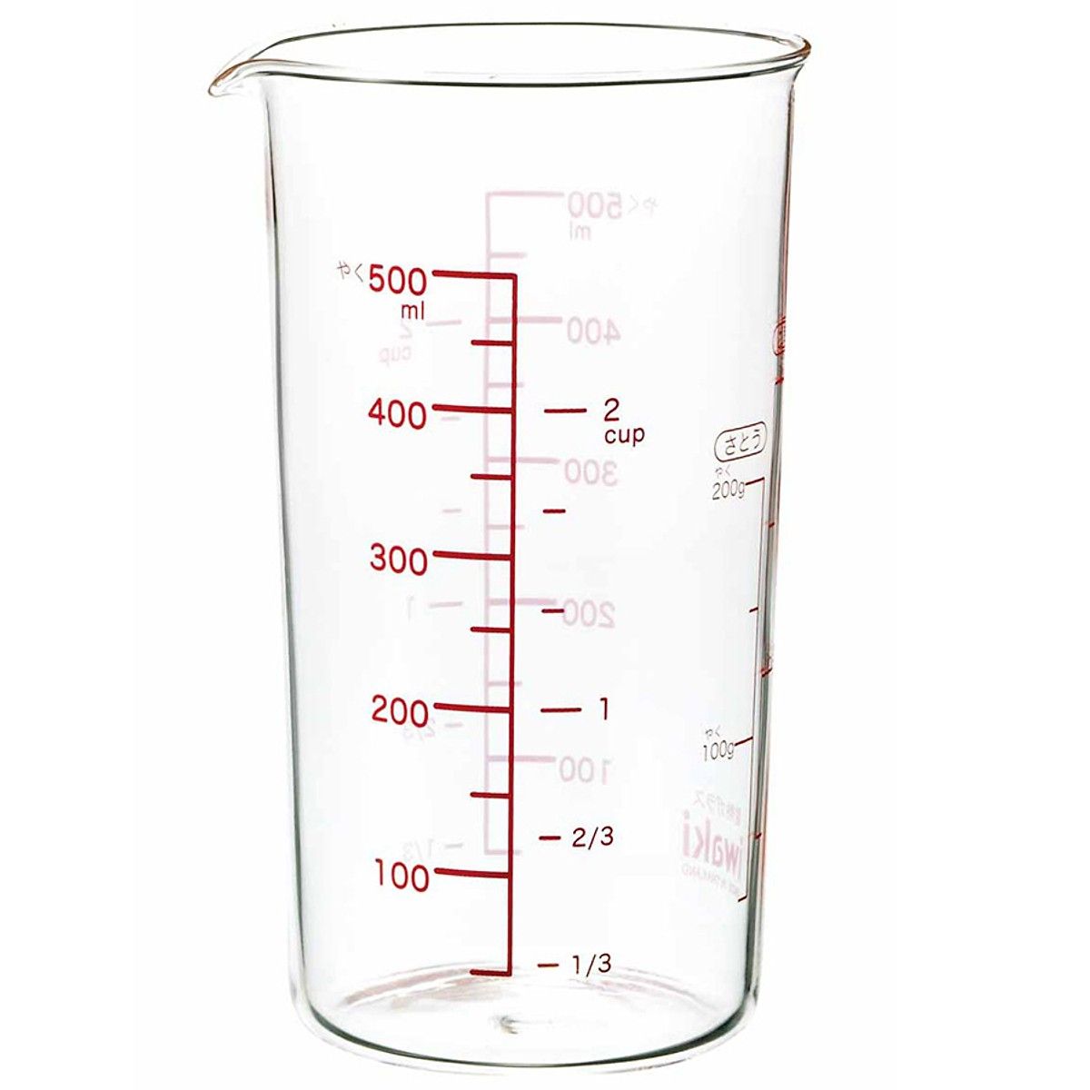 Ca Lường Thủy Tinh IWAKI 500ml