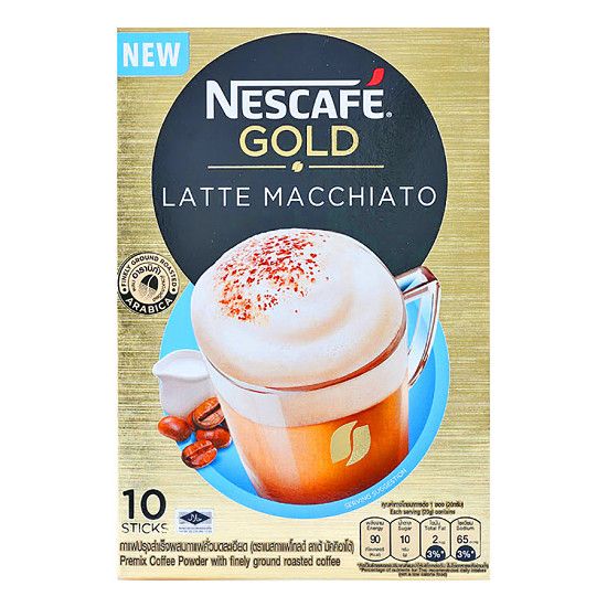 Cà Phê Nescafe Gold Latte Macchiato - 10 Gói x 20g (Mesa)