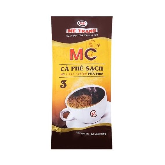 Cà Phê Sạch Pha Phin Số 3 Mê Trang - Gói 500g