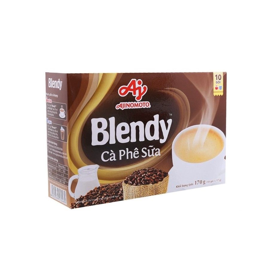 Cà Phê Sữa Blendy - 10 Gói x 17g