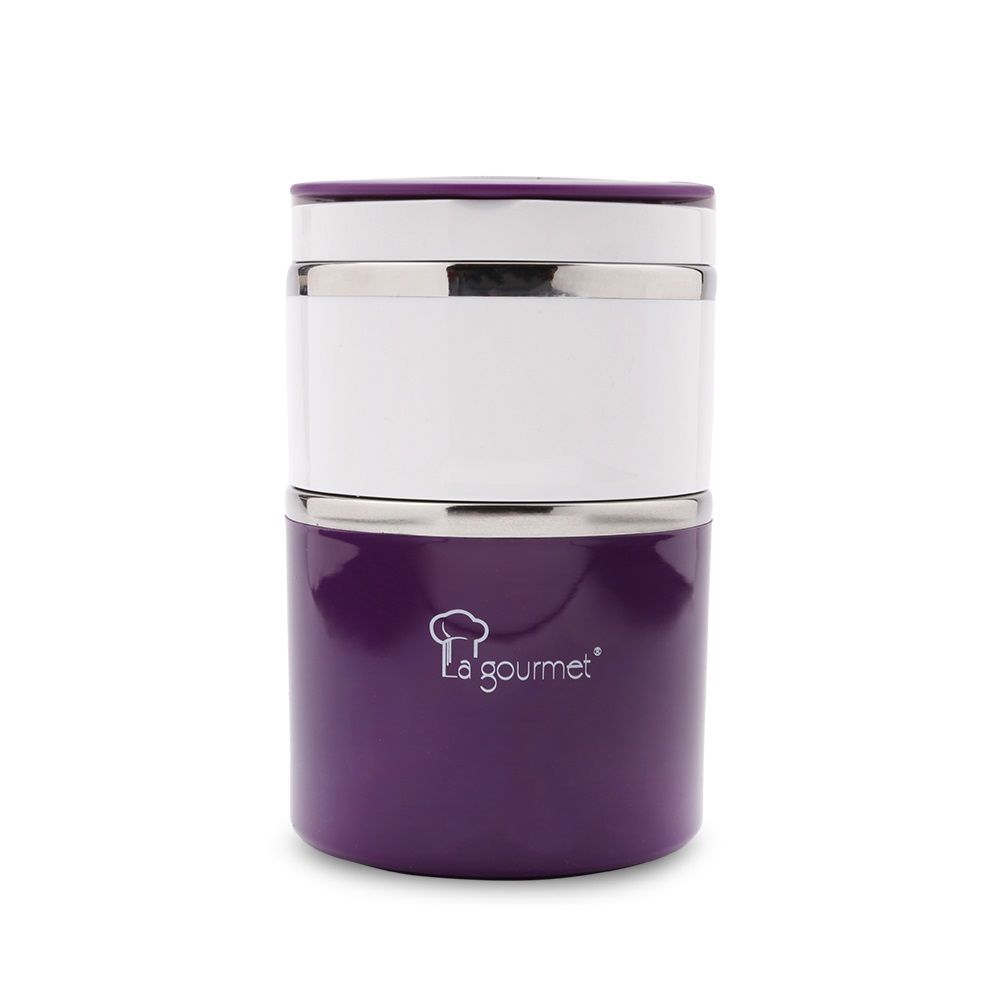 Camen Đựng Cơm 2 Ngăn La Gourmet 930ml - Tím