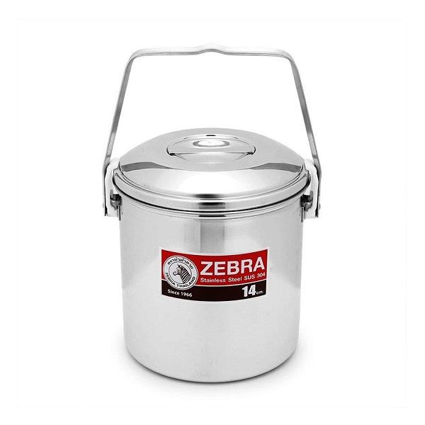 Camen Inox Zebra 1 Ngăn Sâu Lòng 14cm - 151625