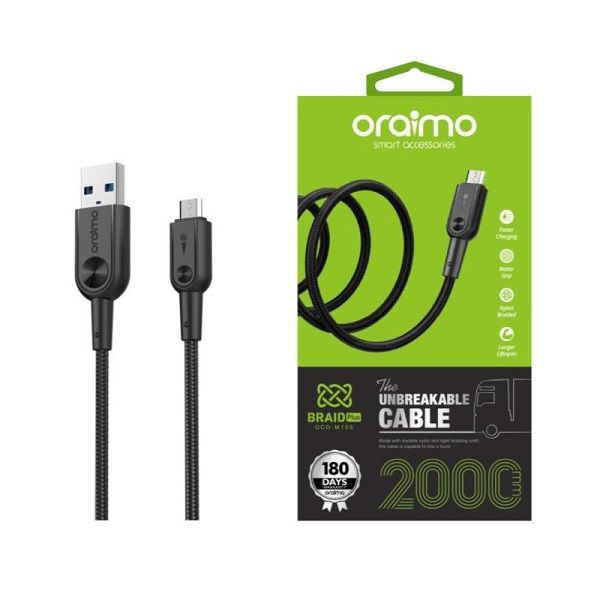 Cáp Sạc Oraimo OCD-M105 Micro 2A 1m