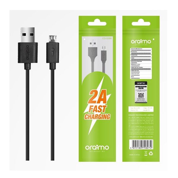 Cáp Sạc Oraimo CD52BR 2A 1m