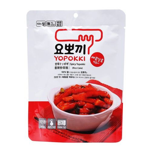 Bánh Gạo Toppoki Vị Cay Ngọt 140g