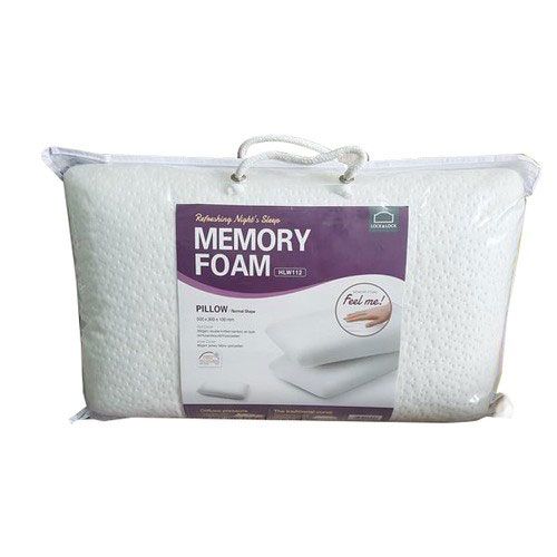 Gối Memory Foam HLW112 Kèm Vỏ HLW112CV Màu Xám Đậm