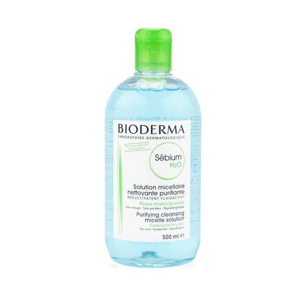 Dung Dịch Tẩy Trang Cho Da Dầu Bioderma Sesbium H20 Solution Micellaire (500ml)