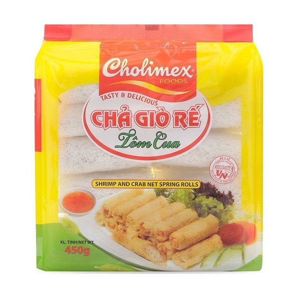 Chả Giò Rế Tôm Cua Cholimex (450g)