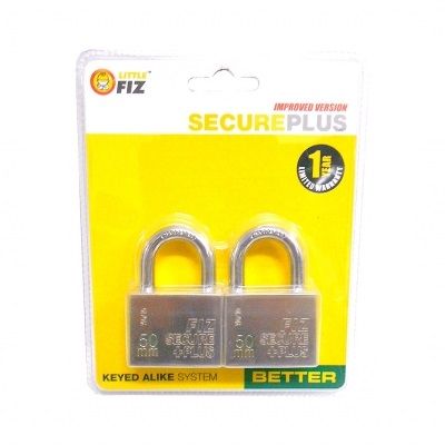 Ổ Khóa CHROME Cùng Chìa 50mm x2 LITTLE FIZ