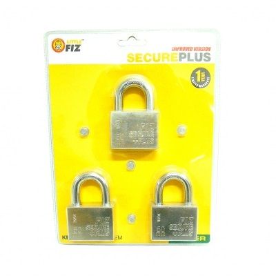 Ổ Khóa CHROME Cùng Chìa 50mm x3 LITTLE FIZ