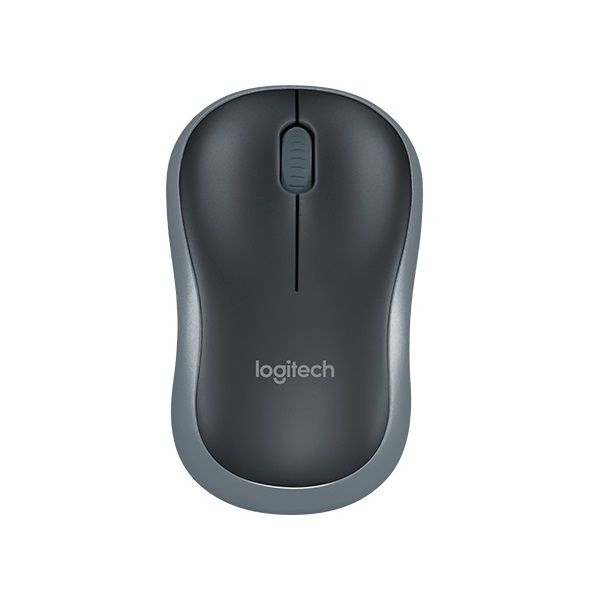 Chuột Không Dây Logitech M185 Wireless/Optical/AA/Swift Gray/NB