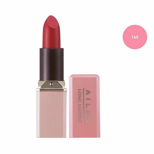 Son Mịn Môi Lâu Phai Naris Ailus Smooth Lipstick Long Lasting Số 165 Frosted Pink
