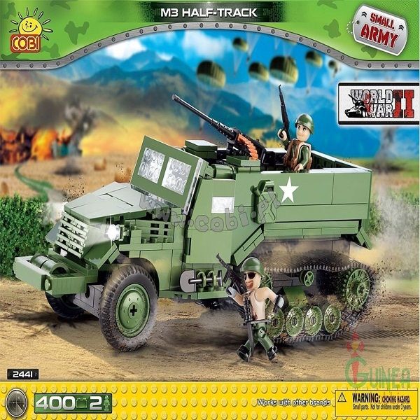 TLM COBI 2441 LẮP RÁP XE TẢI BÁNH XÍCH M3