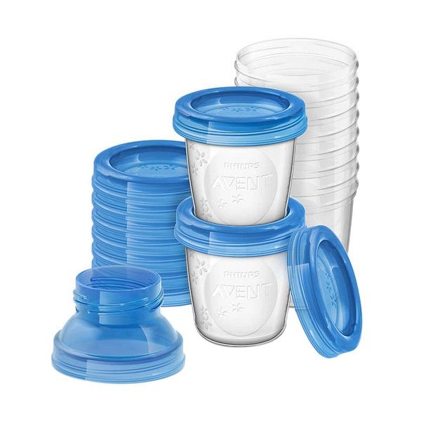 Cốc Trữ Sữa VIA SCF618.10 (10 Ly - 180ml)