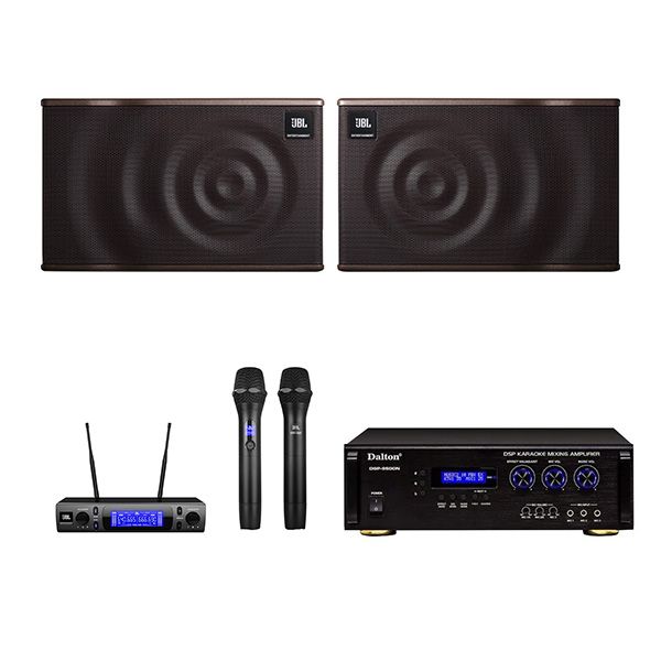 Combo 2 - Micro JB VM300 + Bộ Loa JBL MK12-PAK + Âm Ly Dalton DSP-9500N