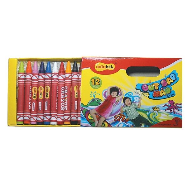TL SÁP MÀU CR-C016 (12 MÀU)