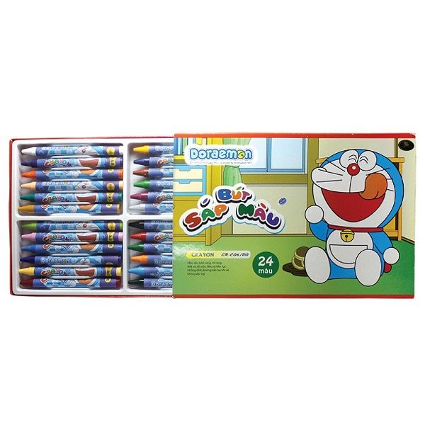 BÚT SÁP 24 MÀU CR-C06/DO