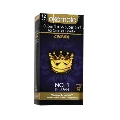 Bao Cao Su Okamoto Crown 10'S - Hộp 10 Cái