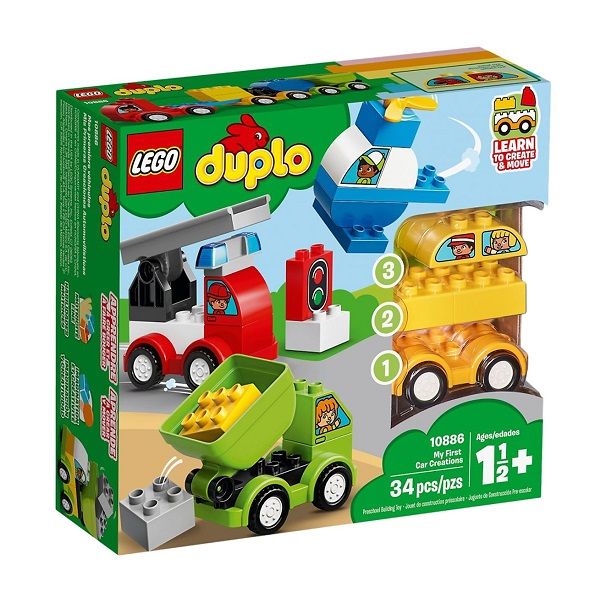 Bộ Lắp Ráp Lego Duplo - Bộ Xe Hơi Đầu Tiên Của Bé 10886