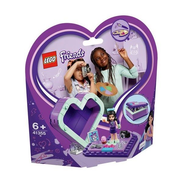 Bộ Mô Hình Lego Friends - Chiếc Hộp Trái Tim Của Emma 41355