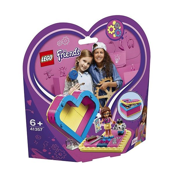 Bộ Mô Hình Lego Friends - Chiếc Hộp Trái Tim Của Olivia 41357