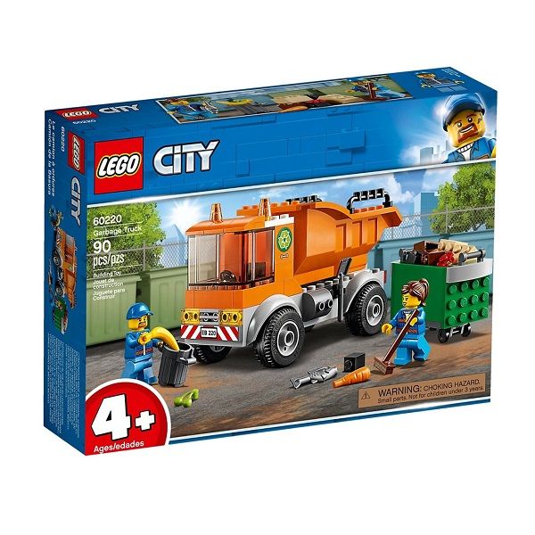 Mô Hình Lego City - Xe Tải Chở Rác 60220
