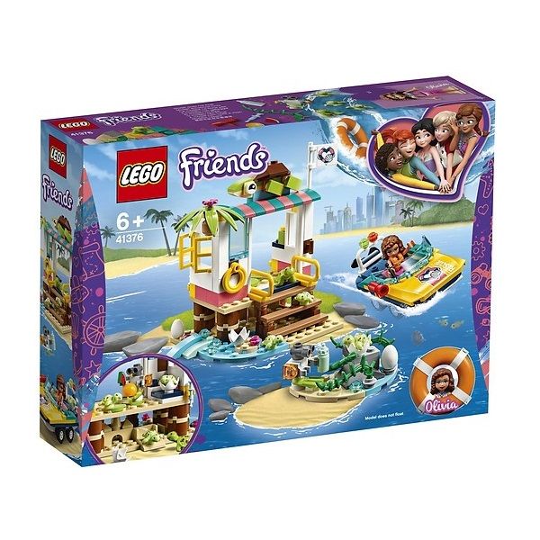 Mô Hình Lego Friends - Trạm Giải Cứu Rùa Biển 41376