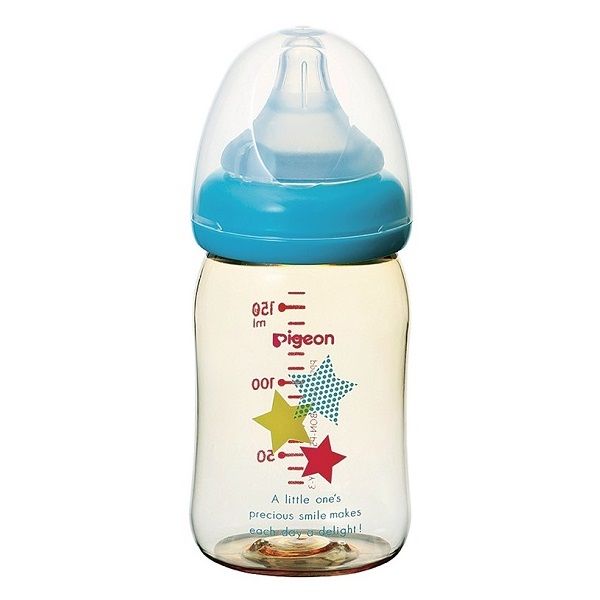 Bình Sữa PPSU Plus Pigeon Hình Ngôi Sao 160ml