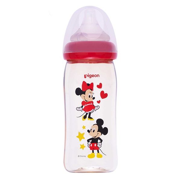 Bình Sữa PPSU Plus Pigeon Hình Disney 240ml