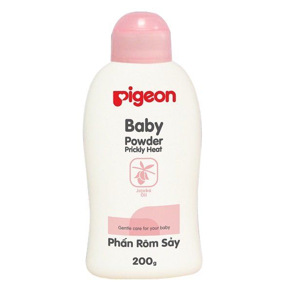 Phấn Rôm Sảy Nắp Màu Pigeon 200g