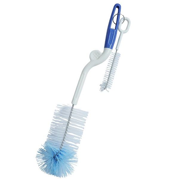 Cây Súc Rửa Bình Sữa & Núm Vú Tay Xoay 2 Chiều Pigeon