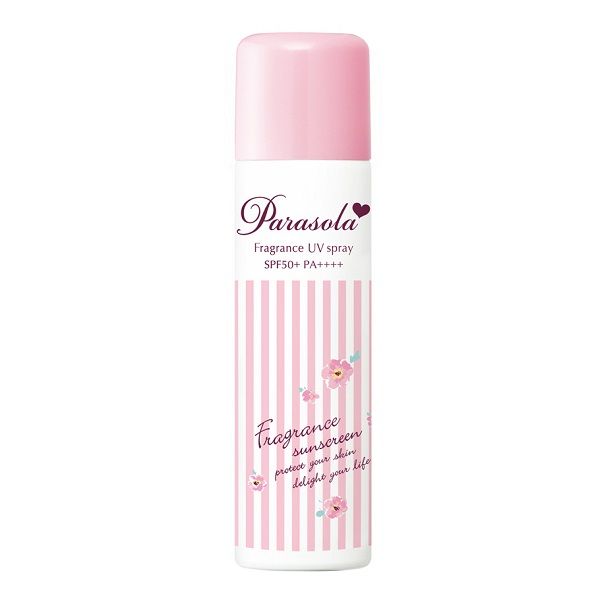 Xịt Chống Nắng Dưỡng Da Naris Parasola Fragrance UV Spray SPF50+ PA++++ 90g