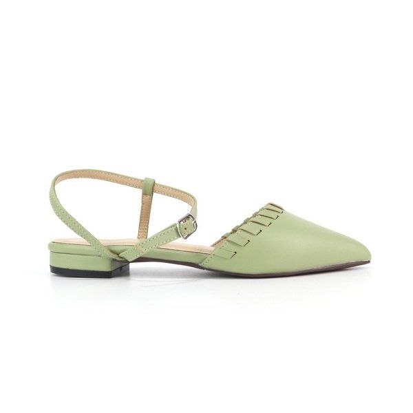 Giày Sandal Đan Dây 2cm Xanh Pastel Cillie 1144 (Store 5703)