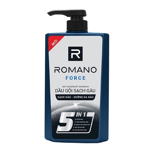Dầu Gội Sạch Gàu Romano Force 650g (Store 1001,1003)