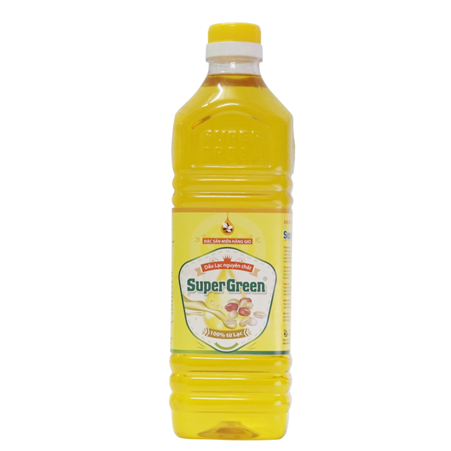 Dầu Lạc Nguyên Chất SuperGreen 250ml