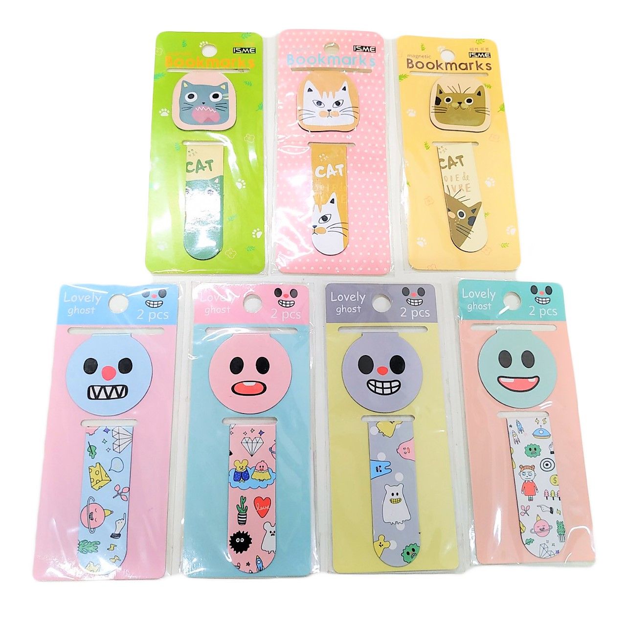 Dấu Trang Con Ma Dễ Thương Yiwu 2 Cái