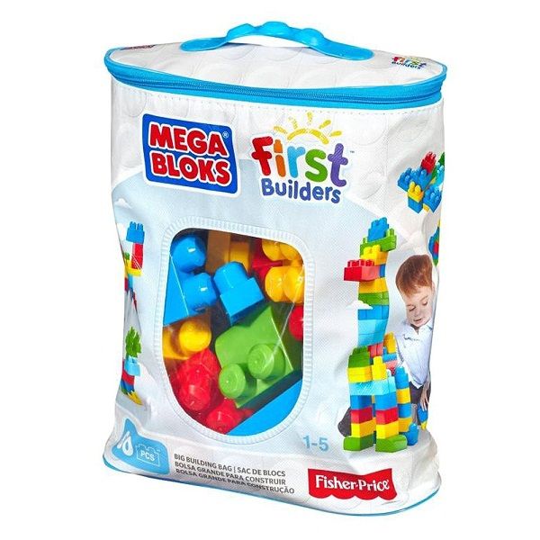 BỘ ĐỒ CHƠI XẾP GẠCH CƠ BẢN MEGABLOCKS DCH55 (60 GẠCH)