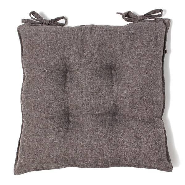 Đệm Ngồi Có Dây Cột Ghế Topvalu 45 x 45cm Màu Nâu