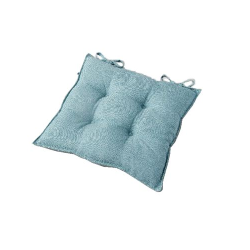 Đệm Ngồi Có Dây Cột Ghế Topvalu 45 x 45cm Màu Xanh Dương