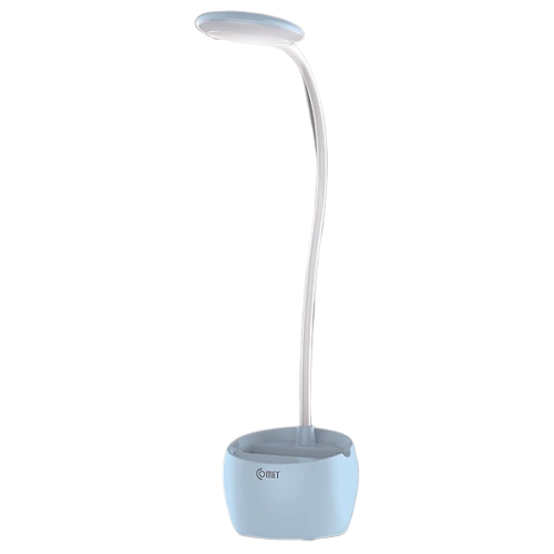 Đèn Bàn Sạc LED Comet CT177 có Ngăn Chứa Đồ - 3 Màu