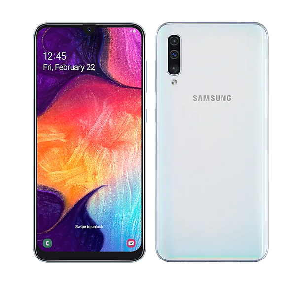Điện Thoại Samsung A50 SM-A505FZBDXXV Trắng